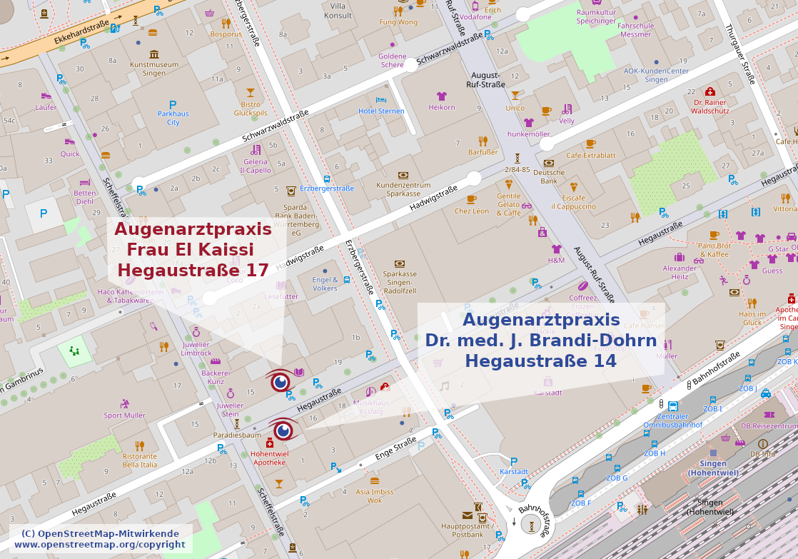 Karte Anfahrt